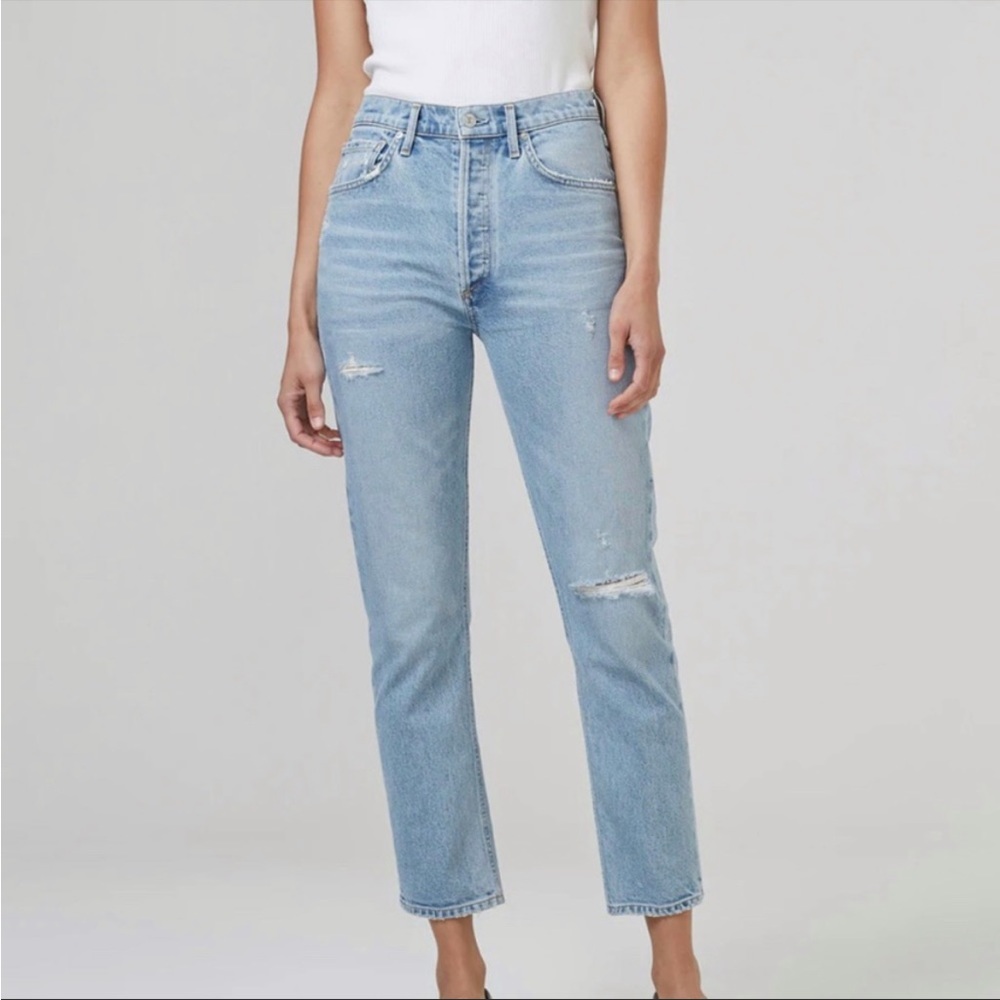 NWT Citizens of Humanity Jolene High Rise Straight Leg Jean Premium Vintage 32